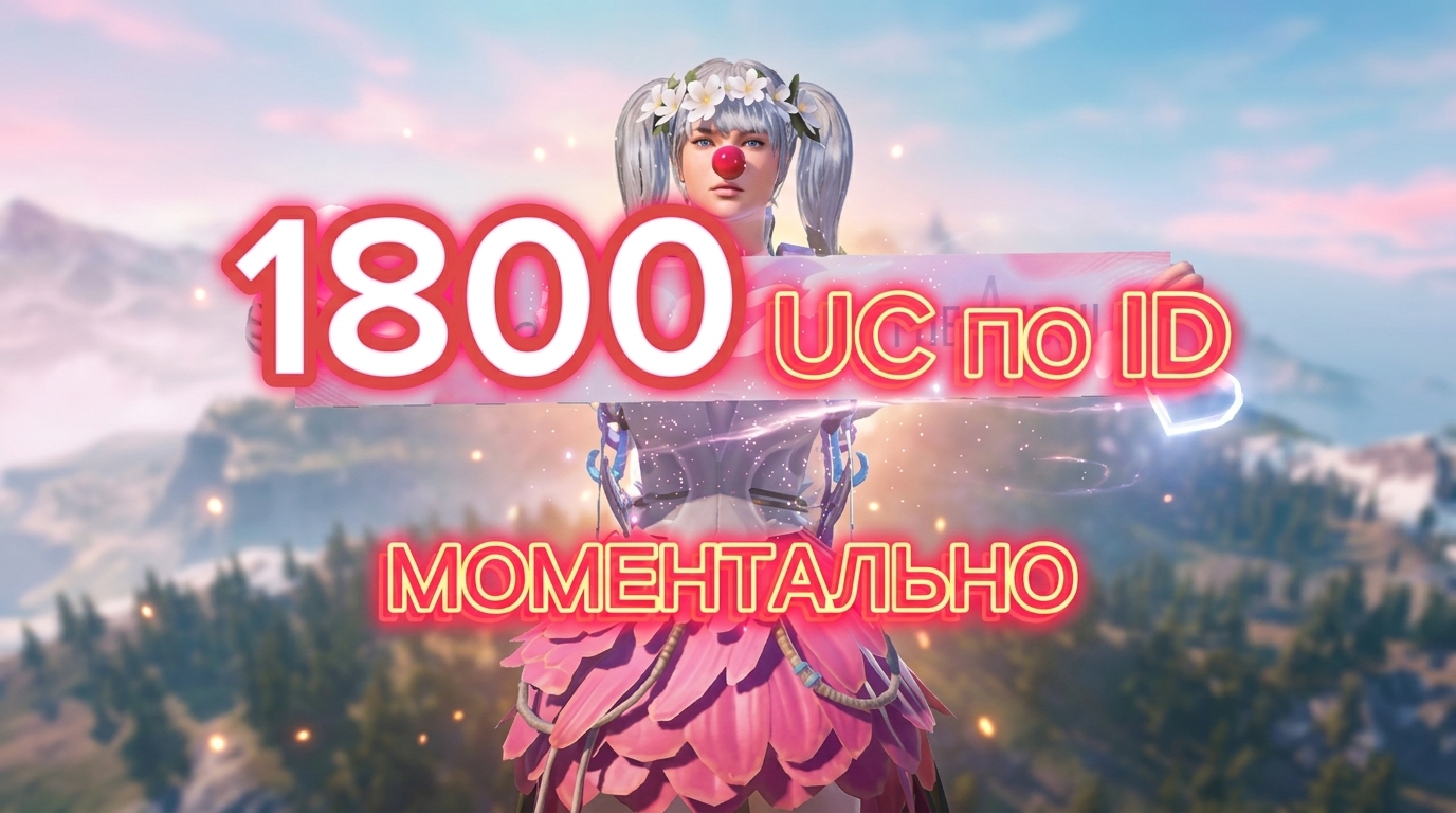 💮1800 UC |ПО ID МОМЕНТАЛЬНО 💮1 min Очень быстро