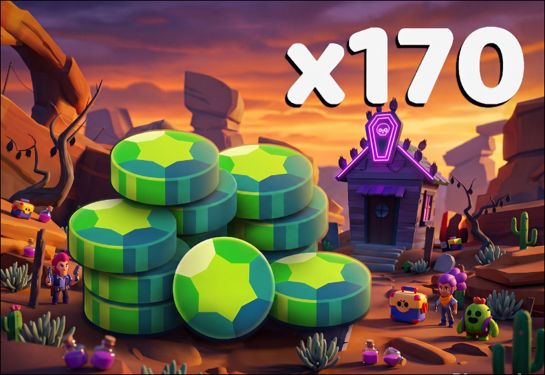 ❇️ 170 ГЕМОВ ❇️ SUPERCELL ID ✅ 🚀 ГАРАНТИЯ БЕЗОПАСНОСТИ ✨