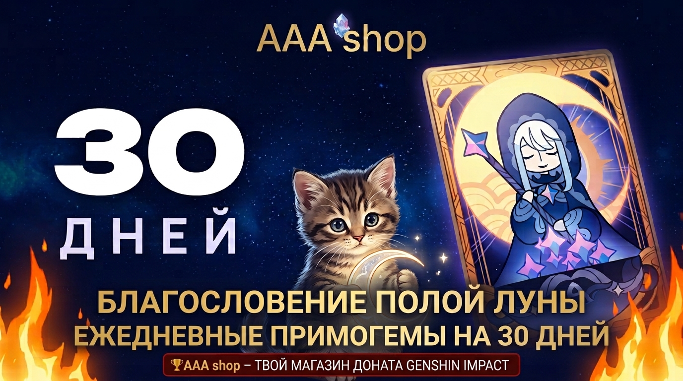 🔥 AAA shop — 30 Дней Благословения Луны 🔥