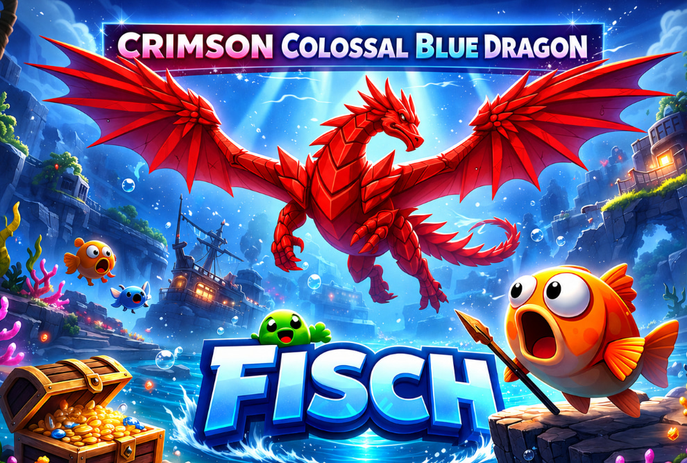 🐉🐟𝗖𝗿𝗶𝗺𝘀𝗼𝗻 𝗖𝗼𝗹𝗼𝘀𝘀𝗮𝗹 𝗕𝗹𝘂𝗲 𝗗𝗿𝗮𝗴𝗼𝗻🐟🐉+ Подарок🎁