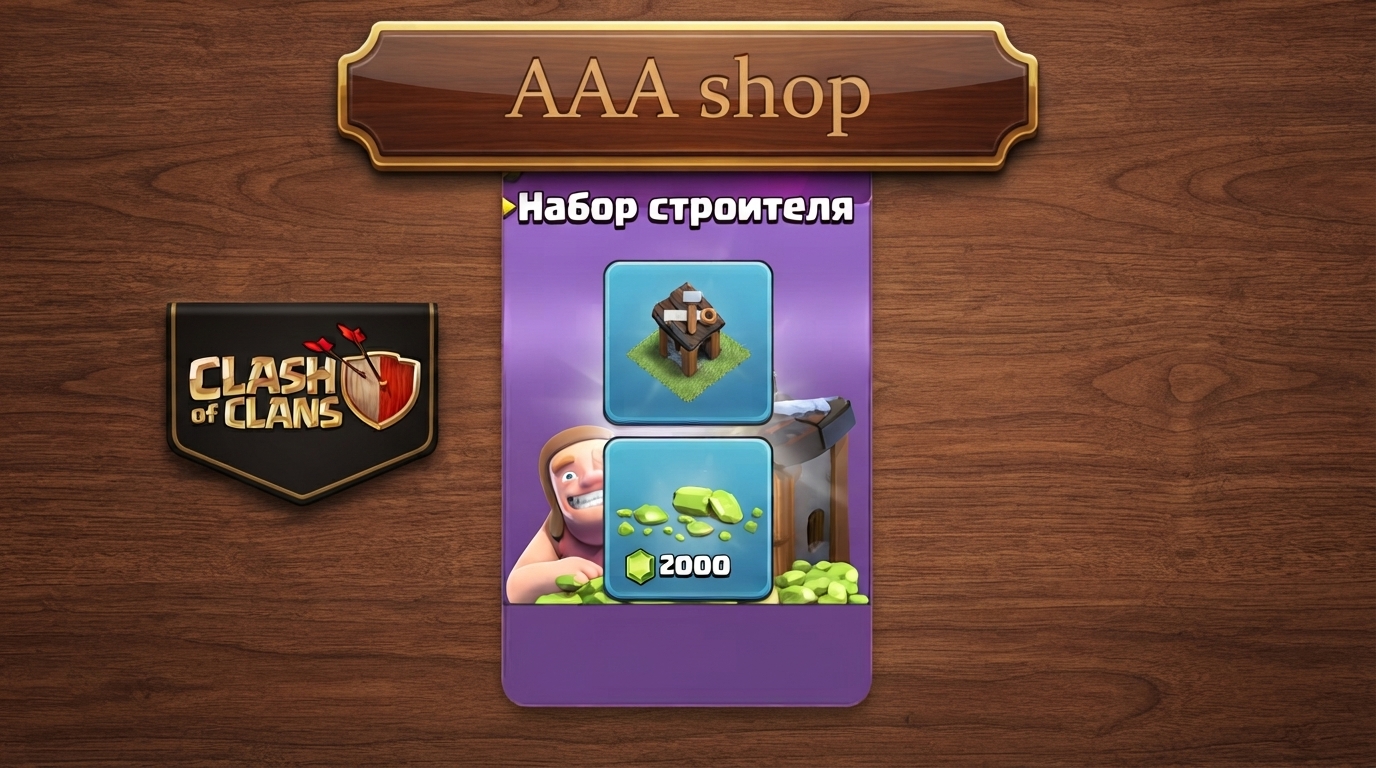 🔥 AAA shop — ( Набор Строителя ) 🔥