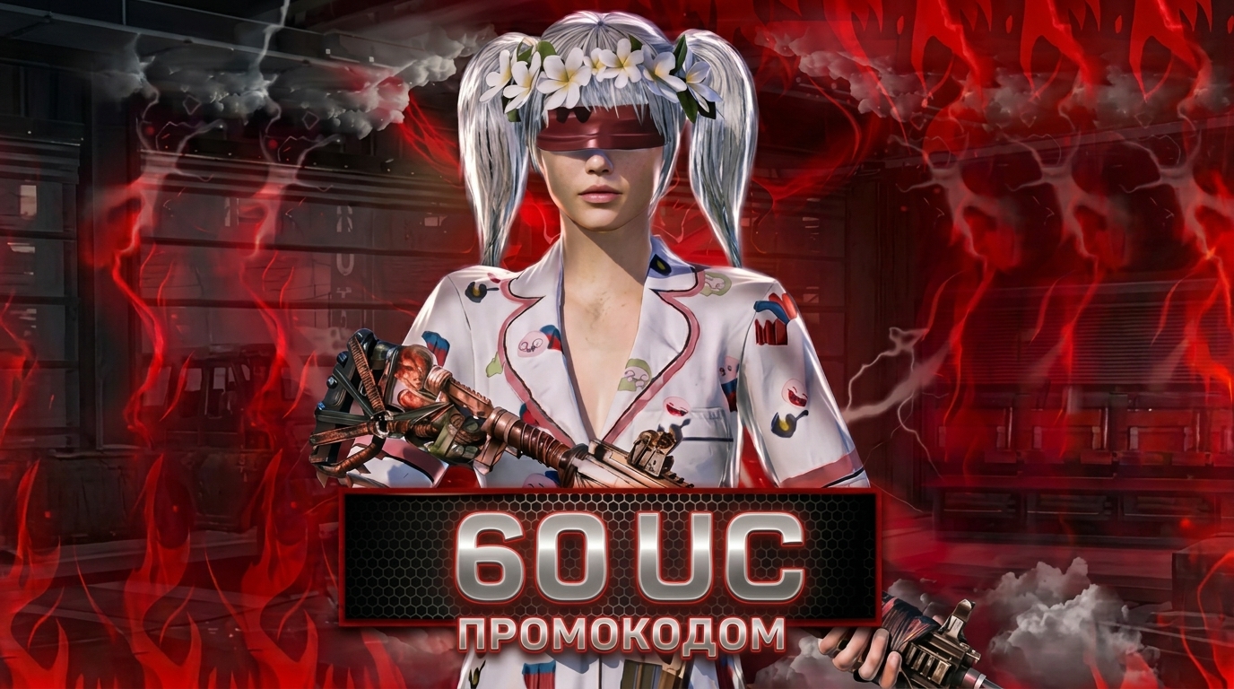 🎁 60 UC Кодом (Redeem Code) | БЕЗ ВХОДА В АККАУНТ | МОМЕНТАЛЬНО