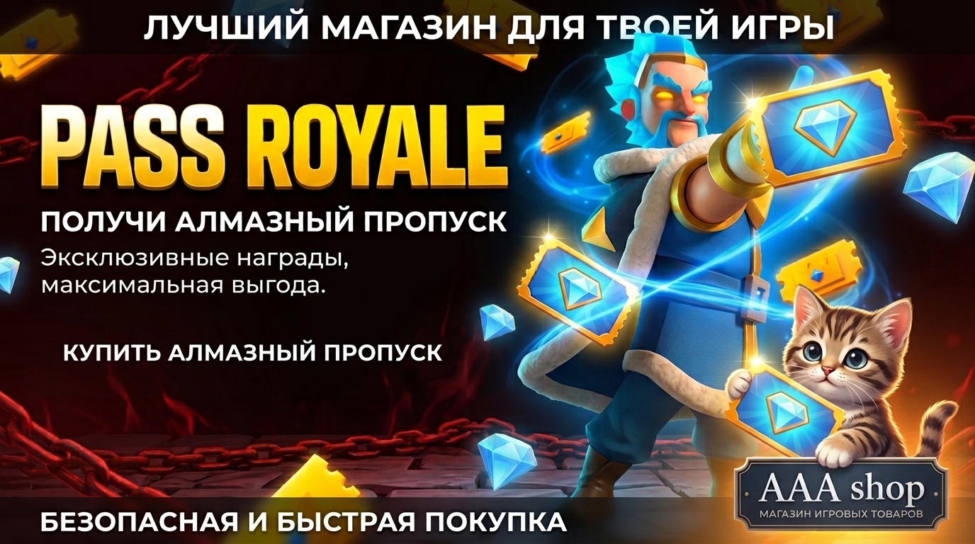 🔥 AAA shop — Diamond Pass 🔥 ( Алмазный пропуск ) 🔥